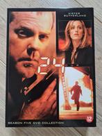 dvd-box 24 season five, Boxset, Ophalen of Verzenden, Zo goed als nieuw, Actie en Avontuur