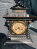 Klok mooie Junghans Duitse antieke art deco tafel klok, Antiek en Kunst, Antiek | Klokken, Ophalen of Verzenden