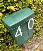 Originele PTT Brievenbus - Groen, Tuin en Terras, Brievenbussen, Ophalen of Verzenden, Gebruikt, Kunststof, Wandbrievenbus