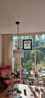 Mooie vintage hanglamp, Huis en Inrichting, Ophalen, Vintage, 75 cm of meer, Glas