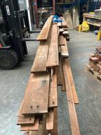 Sloophout Hardhouten Planken - Spijkervrij, Tuin en Terras, Haardhout, Minder dan 3 m³, Ophalen, Overige houtsoorten