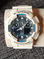 Casio G-Shock GA-100 Wit/Blauw, Ophalen of Verzenden, Gebruikt, Casio