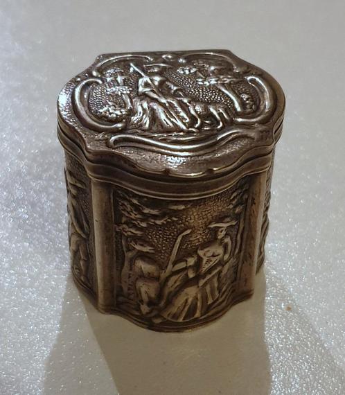 Antiek zilveren LODEREINDOOSJE Schoonhoven 1784 !!MINT!!, Antiek en Kunst, Antiek | Goud en Zilver, Zilver, Ophalen of Verzenden
