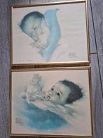 Bessie Peage, Ophalen of Verzenden, Minder dan 50 cm, Schilderij, Minder dan 50 cm