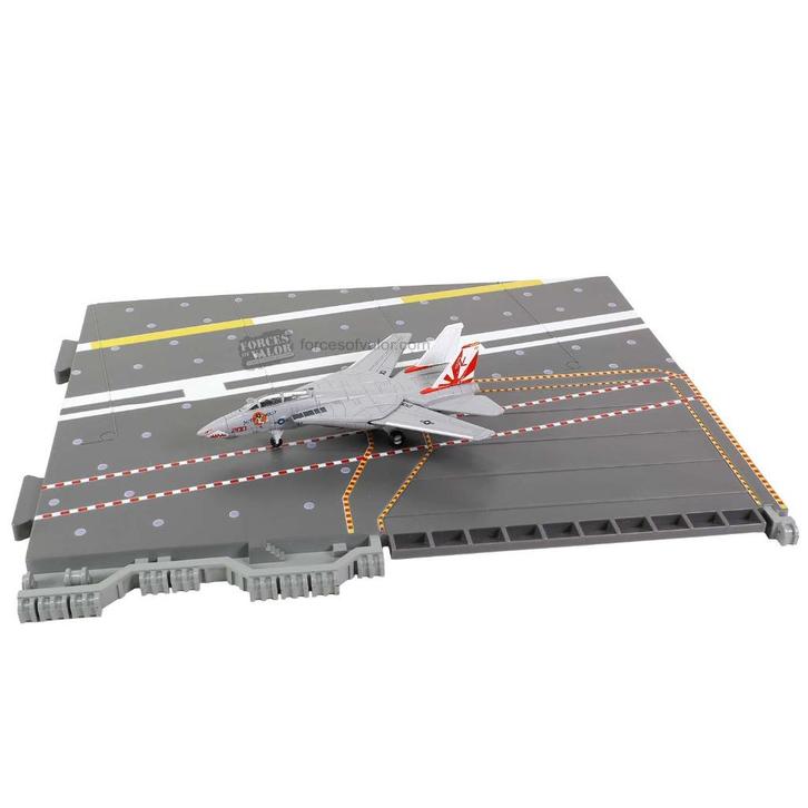 F-14A Tomcat VF-111 Sundowners met Sectie J vliegdekschip, Hobby en Vrije tijd, Modelbouw | Figuren en Diorama's, Nieuw, Diorama