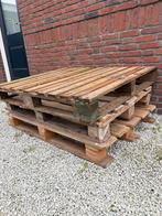3 paletten, Doe-het-zelf en Verbouw, Hout en Planken, Ophalen, Gebruikt, 50 mm of meer, Pallet