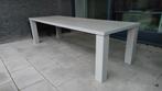 Tafel teak, Huis en Inrichting, Tafels | Eettafels, Ophalen, Teakhout, 200 cm of meer, 50 tot 100 cm