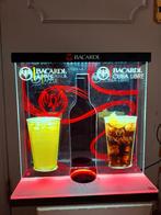 Lichtreclame Bacardi - verlichte display voor fles bacardi, Ophalen of Verzenden, Nieuw, Lichtbak of (neon) lamp