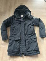 Napapijri jas, parka. In goede staat. Maat m., Kleding | Dames, Jassen | Winter, Maat 38/40 (M), Zwart, Ophalen of Verzenden, Gedragen