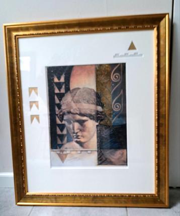 Fotolijst met Kunstwerk beschikbaar voor biedingen