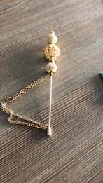 Vintage hoedenspeld, Ophalen of Verzenden, Zo goed als nieuw, Goud, Overige materialen