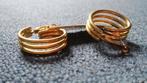 Gold round hoop earrings, Overige materialen, Ophalen of Verzenden, Goud, Hangers