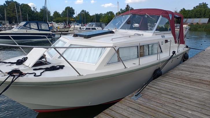 Boot Polaris manta 8,60, direct vaar klaar!, Watersport en Boten, Motorboten en Motorjachten, Zo goed als nieuw, Polyester, 6 tot 9 meter