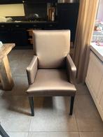 6x stoel, Huis en Inrichting, Stoelen, Ophalen, Gebruikt, Leer, Vijf, Zes of meer stoelen