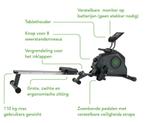 Tunturi Cardio Fit R30 Roeitrainer - Inklapbaar, Ophalen, Armen, Zo goed als nieuw, Metaal
