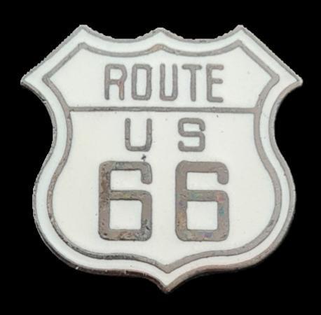 Route U.S. 66 pin, Verzenden, Nieuw, Transport, Speldje of Pin