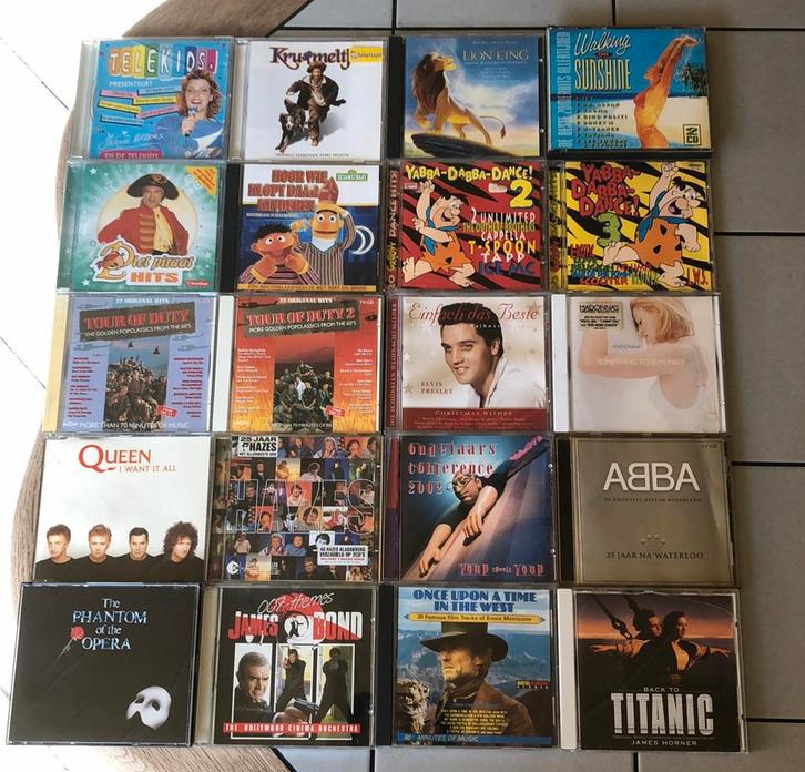 20 cd’s van alles wat, Cd's en Dvd's, Cd's | Overige Cd's, Gebruikt, Boxset, Ophalen
