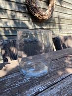 Grote glazen vaas - 25 cm - vaas, Ophalen, Overige kleuren, Minder dan 50 cm, Glas