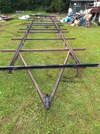Chassis chalet/stacaravan 10x3 Mtr, Ophalen, Zo goed als nieuw