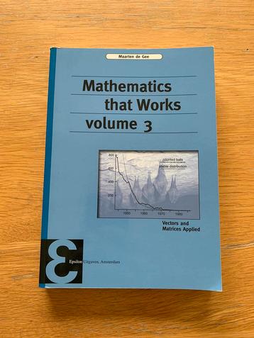 Mathematics that Works volume 3 beschikbaar voor biedingen