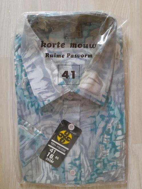 Overhemd met korte mouwen NIEUW, Kleding | Heren, Overhemden, Nieuw, Overige halswijdtes, Overige kleuren, Ophalen of Verzenden