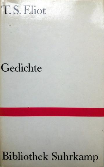 T.S. Eliot - Gedichte (DUITS- en ENGELSTALIG) beschikbaar voor biedingen