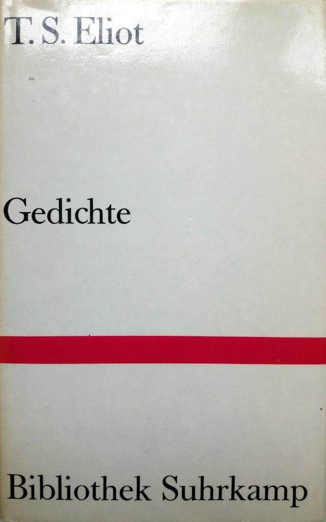 T.S. Eliot - Gedichte (DUITS- en ENGELSTALIG), Boeken, Taal | Duits, Gelezen, Fictie, Ophalen of Verzenden