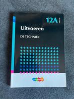 Boek Jellema / 12A de techniek, Uitvoeren, Boeken, Studieboeken en Cursussen, Beta, Nieuw, ThiemeMeulenhoff, HBO