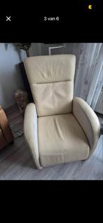 GRATIS - 2 x relaxfauteuil, Ophalen, Gebruikt, Minder dan 75 cm, Leer
