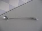 vintage aluminium bowl lepel cocktail punchlepel tuitje 30cm, Antiek en Kunst, Antiek | Bestek, Ophalen of Verzenden