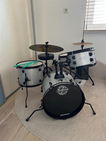 Ludwig Questlove Pocket Kit Silver kinderdrumstel beschikbaar voor biedingen
