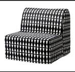 Ikea Zwarte witte slaapstoel hoes bewaard in vacuüm zak, Huis en Inrichting, Fauteuils, Ophalen, Minder dan 75 cm, Zo goed als nieuw