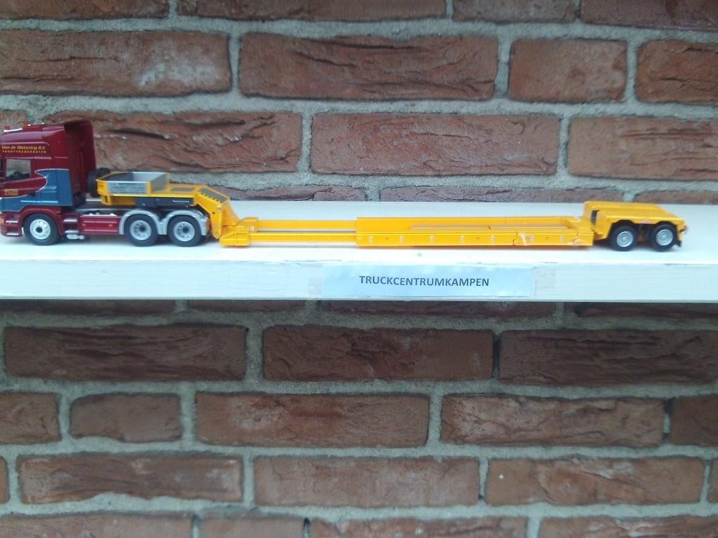 NZG  Scania  R  6 x 4  van  van  de  Wetering., Hobby en Vrije tijd, Modelauto's | 1:50, Ophalen of Verzenden, Nieuw, Bus of Vrachtwagen
