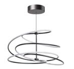 ETH - Design hanglamp Slinger zwart, Huis en Inrichting, Lampen | Hanglampen, Nieuw, Ophalen of Verzenden, Metaal, Modern