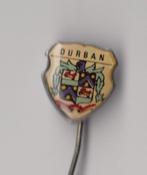 Zuid Afrika Durban stadswapen speldje, Gebruikt, Niet vindbaar, Niet vindbaar, Speldje of Pin