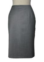 Nieuw René Lezard rokje, rok, 5534, grijs, Mt. 38 / M, Kleding | Dames, Maat 38/40 (M), Verzenden, Nieuw, Knielengte