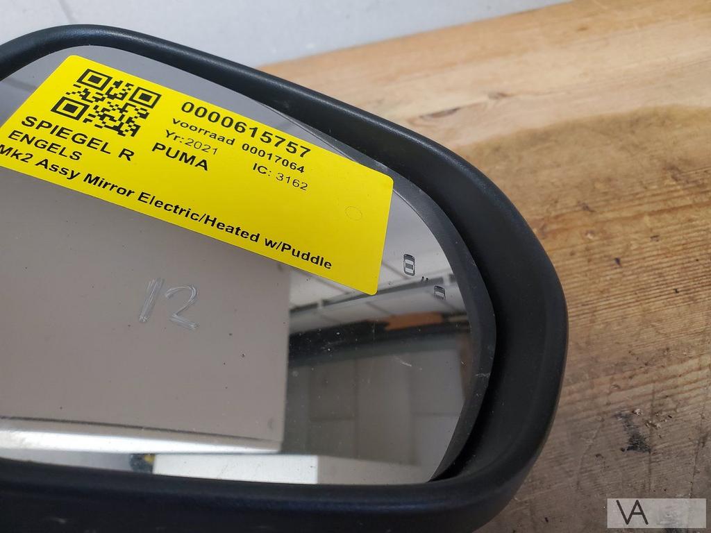 Ford Puma 2019 - 2024 spiegel rechts dodehoek 12 draden €150, Auto-onderdelen, Ophalen of Verzenden, Gebruikt, Ford