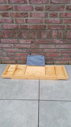 Badplank Bamboe Verstelbare 75-109cm Laptop Zeep Glas Boek, Huis en Inrichting, Ophalen of Verzenden, Nieuw, Overige typen