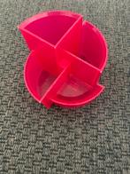 Roze pennenbak/ Organizer met 4 Vakken, Gebruikt, Meisje, Wit, Dekbedovertrek