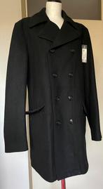 Zwarte Heren Winterjas.  Maat: 54, Ophalen of Verzenden, Nieuw, Maat 52/54 (L), Zwart