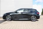 BMW 1 Serie 118i High Executive M Sport Automaat / Sportstoe, 136 pk, Gebruikt, Met garantie (alle), Leder en Stof