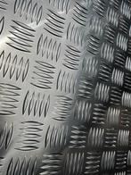 nieuwe dikke reststukken aluminium traanplaat 5/6,5 mm, Ophalen, Nieuw