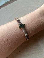RVS Bangle Armband Lotus - Zo Goed Als Nieuw, Ophalen of Verzenden, Zo goed als nieuw, Goud, Staal