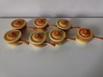 7 parafeuschaaltjes van Petrus Regout, Ophalen of Verzenden