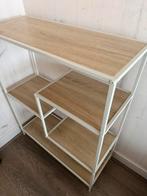 Houten kast met Metalen Frame, Huis en Inrichting, Kasten | Stellingkasten, Ophalen, Zo goed als nieuw