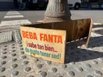 Vintage Fanta Reclamebord - Zeldzaam!, Reclamebord, Gebruikt, ., Ophalen of Verzenden