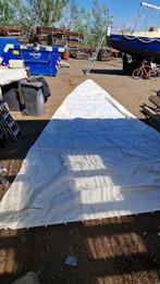 Grootzeil 9,85 x 3,90 m, Ophalen, 6 meter of meer, Gebruikt, Minder dan 15 m²