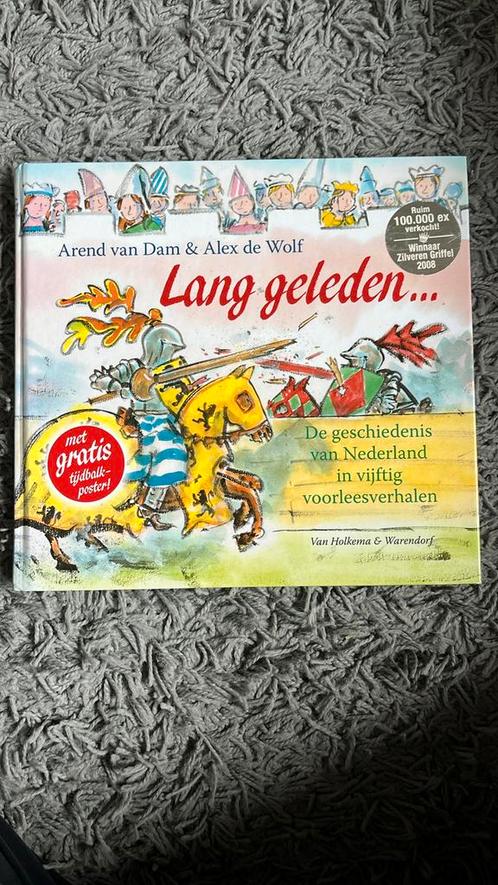 Arend van Dam - Lang geleden, Boeken, Kinderboeken | Jeugd | onder 10 jaar, Zo goed als nieuw, Non-fictie, Ophalen of Verzenden