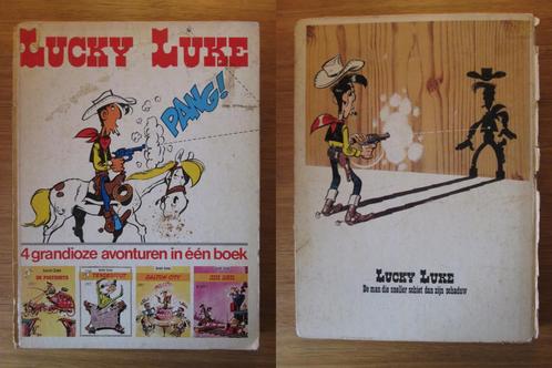 Lucky Luke - 4 grandioze avonturen in één boek (HC), Boeken, Stripboeken, Gelezen, Eén stripboek, Ophalen of Verzenden