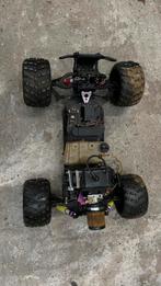 Rc monstertruck motorische, Hobby en Vrije tijd, Modelbouw | Radiografisch | Auto's, Ophalen, Benzine, Gebruikt, Auto offroad